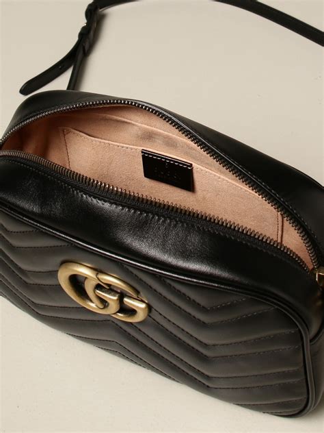 borse gucci in pelle nera nuova collezione 2016|Gucci borse da donna.